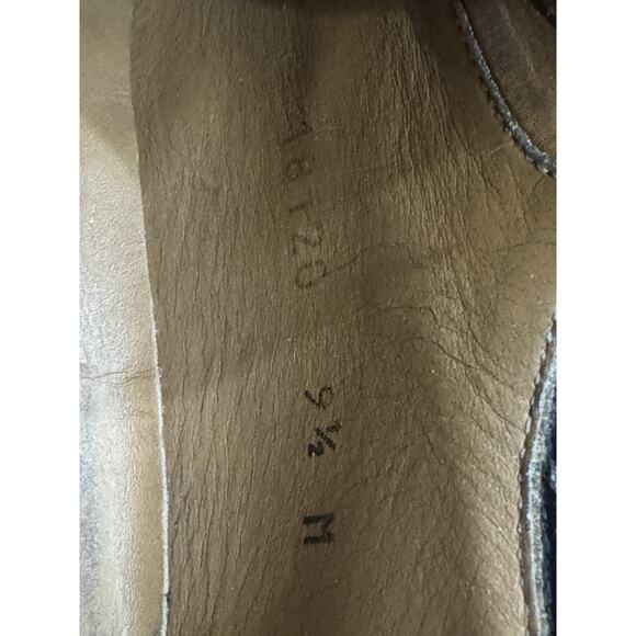 Magnanni for Neiman Marcus Size 9.5 M Brown Buckle Loafers, 18120, Made in Spain main image 4